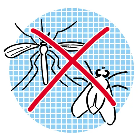 Filet pour citerne d'eau de pluie