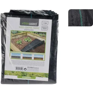 Bâche anti-mauvaises herbes 1x10m polyéthylène 100g/m²