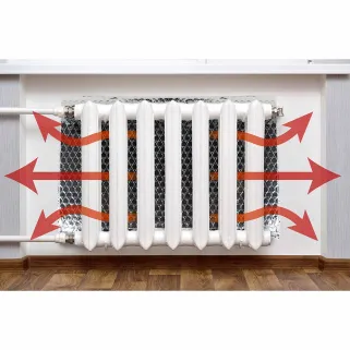 Réflecteur de chaleur pour radiateurs