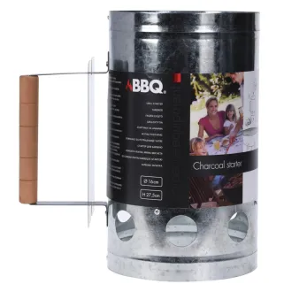 Cheminée allumage bbq - 16x27,5cm