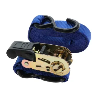 Sangle d'Arrimage à Cliquet Bleu Corail 5 m 350 daN