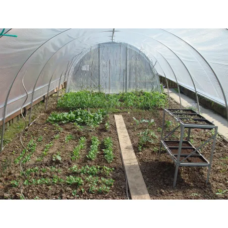 Mini serre de jardin avec aération Largeur 3.70 m