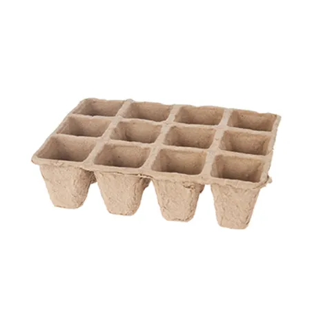 4 Plateaux biodégradables pour semis