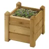 Jardinière carrée bois 30x30 / H 30 cm
