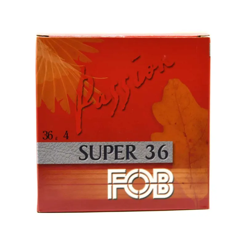 Boite de 25 cartouches Super 36 bourre jupe 12/70 BJ 36g 395m/s
