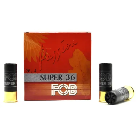 250 cartouches Super 36 bourre jupe 12/70 BJ 36g 395m/s