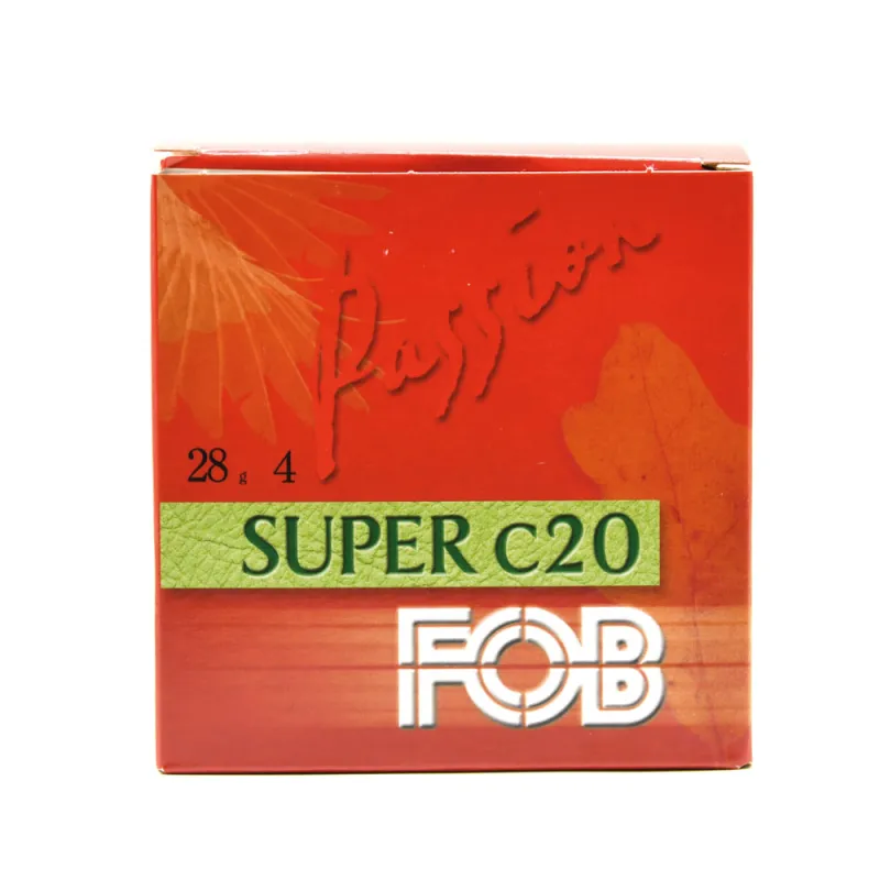 250 cartouches Super cal 20/70 bourre jupe 28g pb4 391m/s