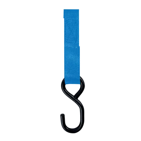 Kit 4 tendeurs + 2 sangles cliquet 5m avec crochets transport