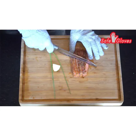 Gant de protection anti-coupure sans couture ambidextre