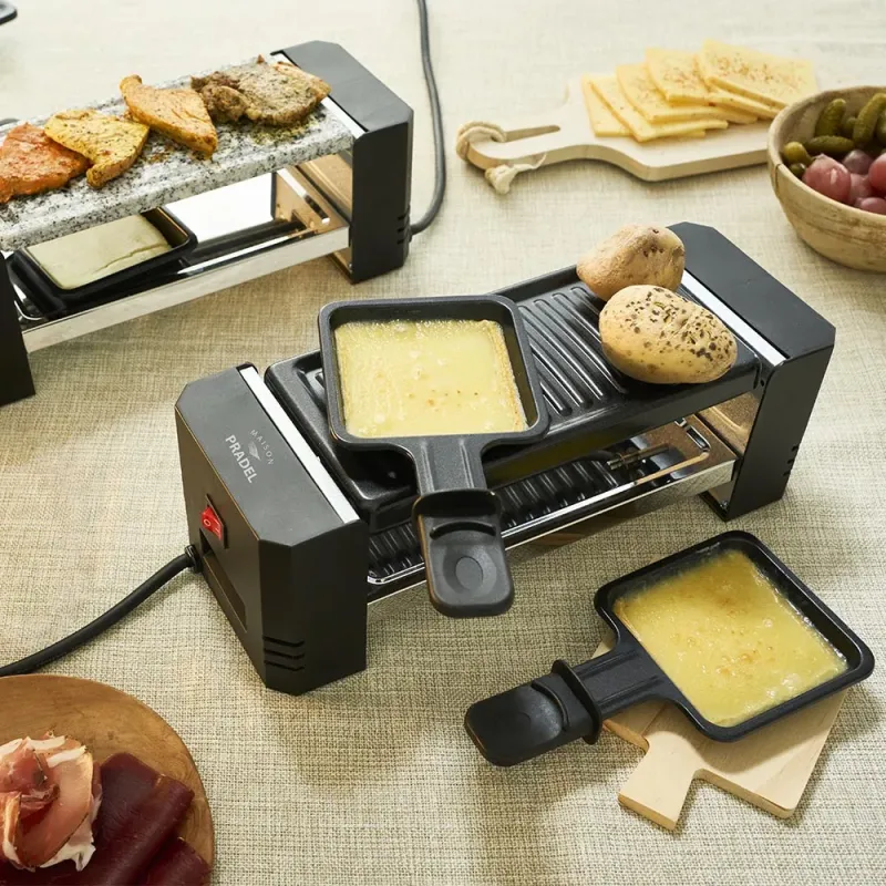 Appareil à raclette-plancha interconnectable