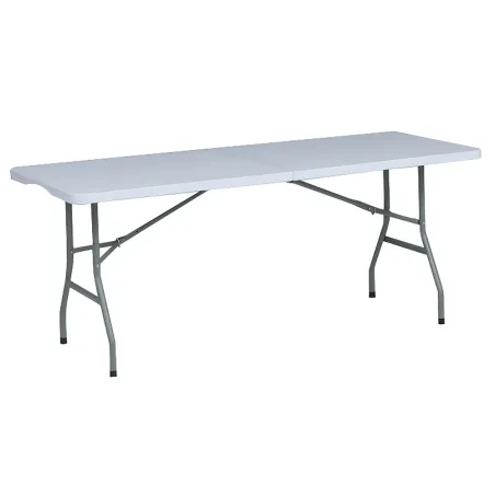 Table pliante en résine 10 couverts 180x70x74cm pieds métal