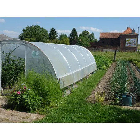 Mini serre de jardin avec aération Largeur 3.70 m