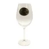 Verres à vin 360 ml décor étain relief de gibiers 6 pièces