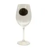 Verres à vin 360 ml décor étain relief de gibiers 6 pièces