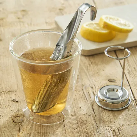 Cuillère thé infuseuse Pradel France Acier inoxydable