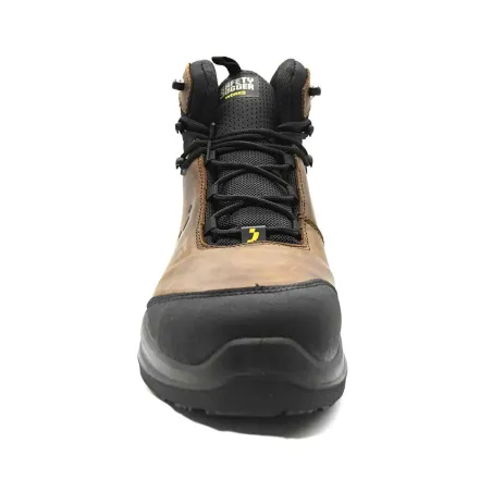 Chaussures sécurité Modulo Lea montantes S3S cuir marron