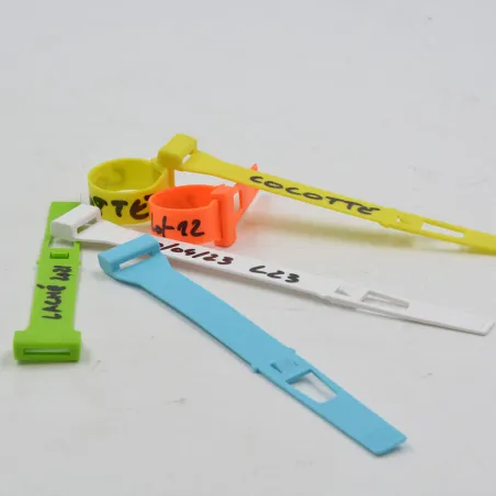 Bagues E-Z Seal Tag par lot 10 pièces