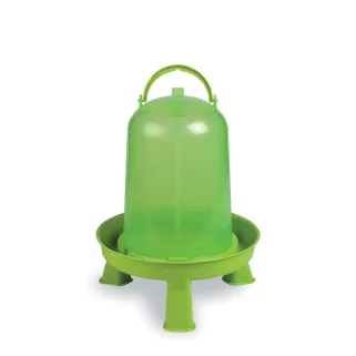 Abreuvoir gradué sur pied avec poignée vert 3L