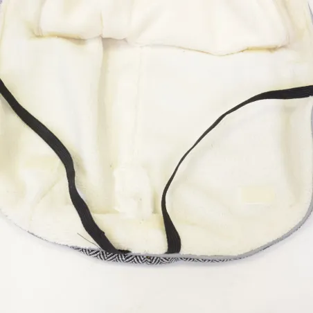 Manteau Grisa gris pour chien – Doudoune chaude et ajustable