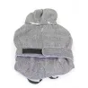 Manteau Grisa gris pour chien – Doudoune chaude et ajustable