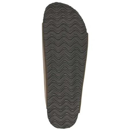 Sandales Tristan double brides réglables marron 40 à 45