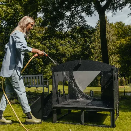 Poulailler sur pieds en plastique recyclé 8 à 15 poules