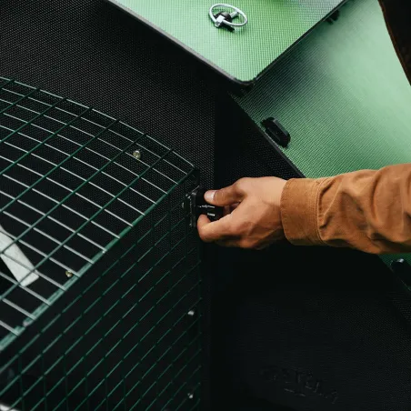 Enclos standard 2m pour poulailler surélevé 8 à 15 poules