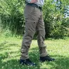 Pantalon treillis 6 poches homme 3 en 1 coton beige 42 et 66