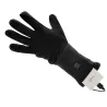 Gants chauffants sur batterie 3 niveaux micro polaire noir