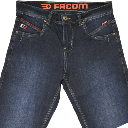 Jeans Roller Stretch 5 poches coton Bleu denim foncé 40 à 54