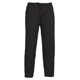 Jogging pantalon molleton charbon coton/polyester 3 poches