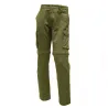 Pantalon treillis homme 3 en 1 pantacourt et bermuda kaki