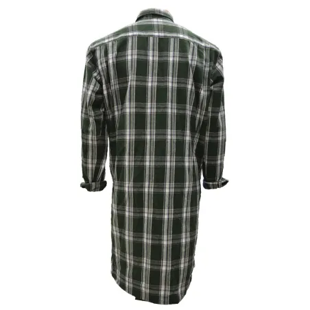Chemise Pendleton Homme XL Marron Vert - Carreaux Flanelle Boutonnée Manches Longues