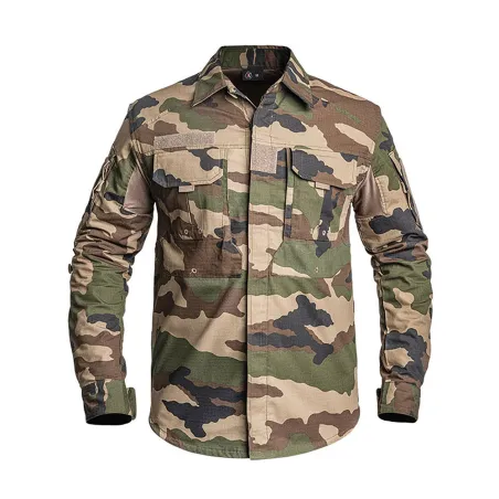 Chemise Fighter respirante mesh coton polyester camo CE M à 3XL