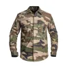 Chemise Fighter respirante mesh coton polyester camo CE M à 3XL