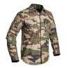 Chemise Fighter respirante mesh coton polyester camo CE M à 3XL