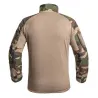 Chemise Ubas Fighter col montant zip coton polyester camo M à 3XL