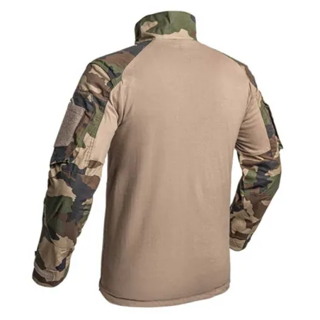 Chemise Ubas Fighter col montant zip coton polyester camo M à 3XL
