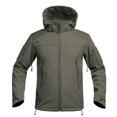 Veste Softshell kaki Fighter V2 | Imperméable, respirante et robuste