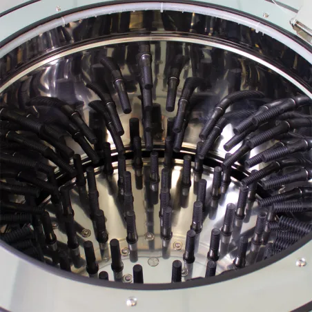 Plumeuse volaille Cylindra 144 doigts – Acier inoxydable – 0,75kW