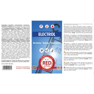 Electrol complément pigeons, volailles et lapins 1L RED Animals