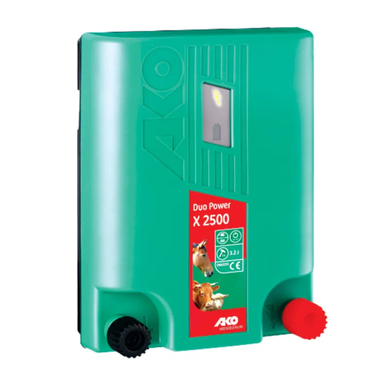 Electrificateur Duo secteur ou batterie 2J clôture électrique 