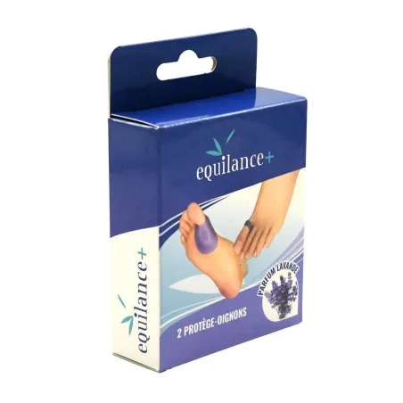 Protège oignons lavande anti-chocs anti-frottements lot de 2