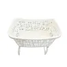 Panier à linge sur pieds - Corbeille textile rangement linge
