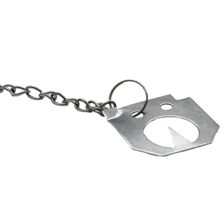 Piège à taupe double rive + 1 détente 19 X 8 cm