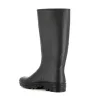 Bottes Kraft PVC recyclable doublure jersey noir 36 à 47