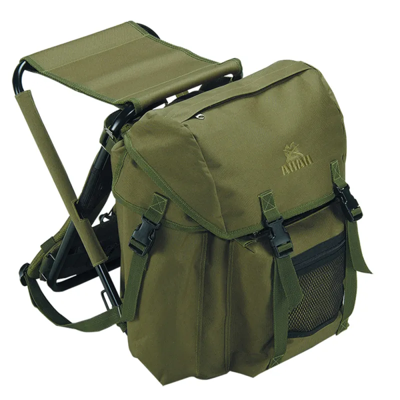 Sac à dos avec siège pliant nylon 600D imperméable portable