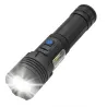 Torche Bright 2000 lumens 3 niveaux d'intensité, en alliage d'alu