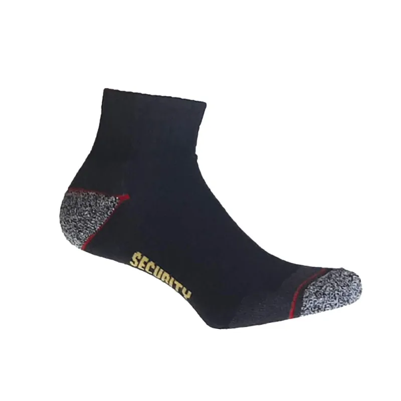 Lot de 3 paires de chaussettes de sécurité courtes