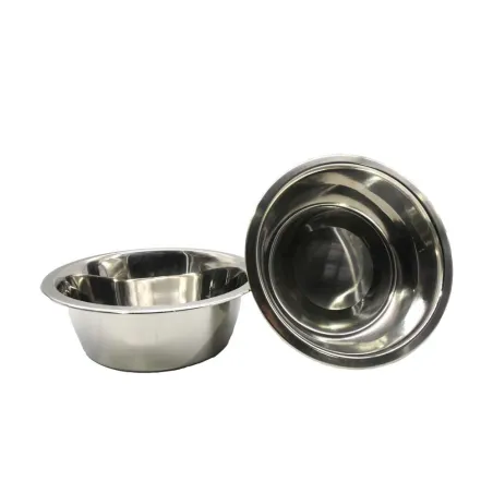 Mangeoire chien sur pied réglable + 2 gamelles Ø de 19 cm